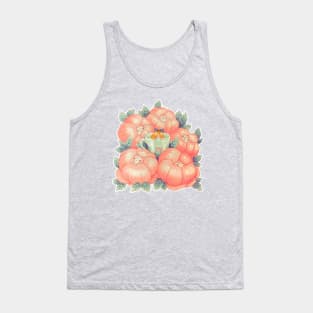 Alice in the Wonderland white roses Tank Top